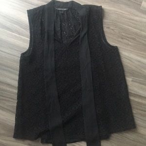 Banana republic eyelet tank top